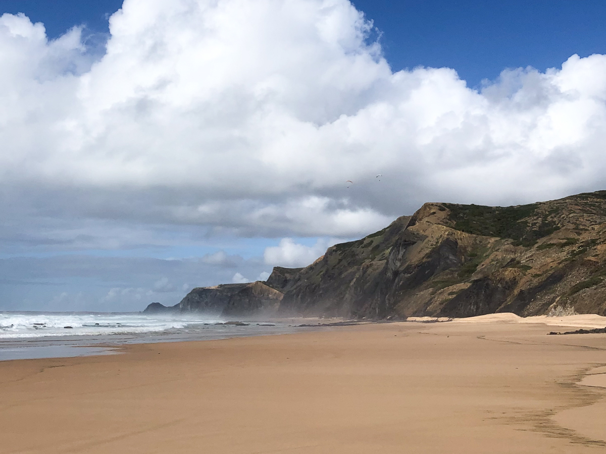 Portugal Strand Algarve Sagres Sonnenuntergang surfen Wellen Atlantik Surfcamp Cordoama
